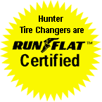 Hunter Tire Changers are 